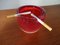 Italian Murano Glass Strawberry Ashtray, 1960s 13