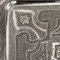 Placa mural o bandeja de Oriente Medio vintage grande de plata maciza de Vafadar, años 30, Imagen 4