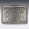 Large Vintage Middle East Soilid Silver Wall Plaque or Tray by Vafadar, 1930s, Image 1