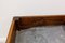 Antiker Rustikaler Werktisch mit Schublade und Zink Interieur 11