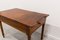 Antique Rustic Worktable with Drawer and Zinc Interior 5