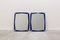 Blue Mirrors, 1970s, Set of 2, Image 1