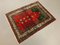 Small Turkish Red and Green Distressed Wool Tribal Rug, 1960s 3