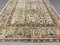 Turkish Brown and Beige Distressed Wool Tribal Rug, 1950s 5