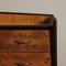 Mid-Century Italian Mahogany Burl Veneer Dresser 6