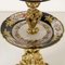 Frutero de bronce dorado y porcelana, década de 1800, Imagen 5