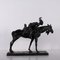 Vintage Riding Soldier Sculpture in Bronze 10