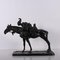 Vintage Riding Soldier Sculpture in Bronze 8