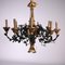 Chandelier in Iron and Wood, Italy, 20th Century 3