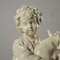 19th century Italian Glazed Earthenware Figurines, Set of 4 7