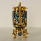 19th Century French Gilded Bronze Flower Pot with Enamel Decoration 10