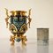 19th Century French Gilded Bronze Flower Pot with Enamel Decoration 12