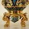 19th Century French Gilded Bronze Flower Pot with Enamel Decoration 8