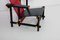 Italian Red and Blue Lounge Chair by Gerrit Rietveld for Cassina, 1990s 10