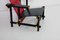 Italian Red and Blue Lounge Chair by Gerrit Rietveld for Cassina, 1990s, Image 10