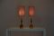Tischlampen aus Messing & Nussholz von Tony Paul für Westwood Lamps, USA, 1950er, 2er Set 7