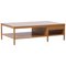 Coffee Table with Leather Top by Paul McCobb for Calvin US, 1950s, Image 1