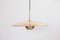 Mint Onos Polished Brass Pendant Lamp with Side Counterweight by Florian Schulz, 1990s 4
