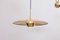 Mint Onos Polished Brass Pendant Lamp with Side Counterweight by Florian Schulz, 1990s, Image 7