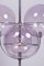 Lámpara de techo Lyndon italiana de Vico Magistretti para O-Luce, años 70, Imagen 8