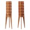 Wooden Tripod Floor Lamps by Hans-Agne Jakobsson for AB Ellysett, 1960s, Set of 2 1