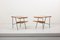 Tavolini in ferro battuto di Arthur Umanoff per Raymor, anni '50, set di 2, Immagine 2