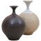 Stoneware Studio Pottery Vases by Bob Kinzie, USA, 1970s, Set of 2 1