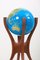 American Studio Globe Stand with Globe by Bud Tullis, 1981 6