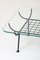 Wrought Iron Coffee Table with Glass Top by George Nelson for Arbuck, 1950s 4