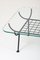 Wrought Iron Coffee Table with Glass Top by George Nelson for Arbuck, 1950s, Image 4