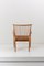 German Studio Lounge Chair in Ash and Paper Cord, 1950s 8