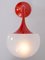 Appliques en Verre Orange de Martinelli Luce, 1960s, Set de 2 5