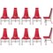 Chaises de Salon à Trépied par Dan Wenger, 2017, Set de 10 1
