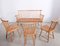 Dining Chairs & Table Set by Arno Lambrecht for WK Möbel, 1950s, Set of 5, Image 5