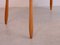 Dining Chairs & Table Set by Arno Lambrecht for WK Möbel, 1950s, Set of 5 2