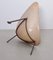 French Fiberglass Lounge Chair in Parchment by Ed Merat, 1950s 7