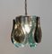 Lampe à Suspension en Verre Murano Style Fontana Arte, 1960s 5
