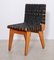 Plywood Chair in Black Webbing by Klaus Grabe, 1950s, Image 4