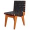 Plywood Chair in Black Webbing by Klaus Grabe, 1950s, Image 1