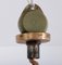 Italian Glass and Brass Pendant Lamp in the Style of Castiglioni, 1970s, Image 2