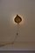 Große Rhabarberblatt Wandlampe oder Wandleuchte aus Messing von Tommaso Barbi, 1970er 4