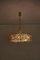 Gilded Brass Model S2601 Chandelier from Palwa, 1970s 5