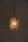 Gilded Brass and Crystal Glass Encrusted Pendant Lamp from Palwa, 1970s 7