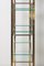 Large Brass and Tinted Glass Bookshelf, 1970s, Image 2