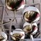 Large Brass and Glass Sputnik Chandelier in the Style of Stilnovo, 2000s, Image 3