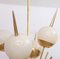 Large Sputnik Murano Glass and Brass Chandelier, 1980s, Image 2