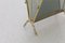 Brass and Glass Faux Bamboo Magazine Rack from Maison Baguès, 1960s, Image 3