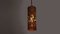 Brutalist Copper Pendant Lamps, 1960s, Set of 3 9