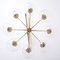 Large Brass Chandelier with 8-Arms from Interna, 1960s 6