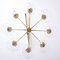 Large Brass Chandelier with 8-Arms from Interna, 1960s, Image 6